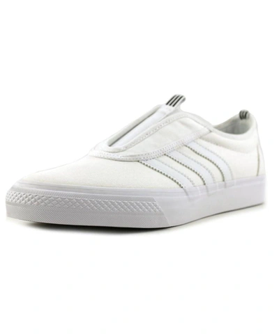 Adidas Originals Adidas Adi-ease Kung Fu Men Round Toe Canvas White Skate  Shoe | ModeSens