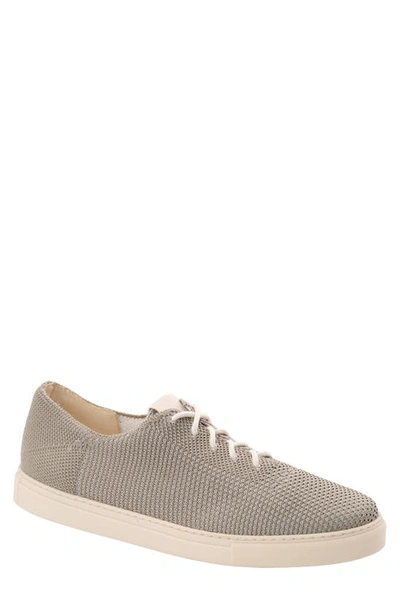 Nisolo Kickaround Knit Sneaker In Grey
