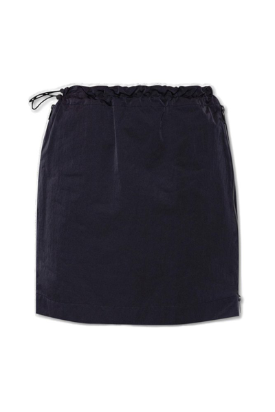 Bottega Veneta Tech Mini Skirt In Black