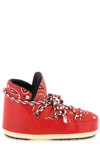 Alanui Full Moon Bandana Apres-ski Boots X Moon Boot In Red