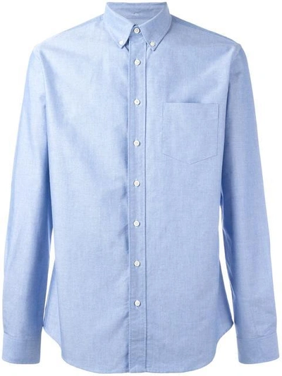 Schnayderman’s 'oxford One' Shirt In Blue