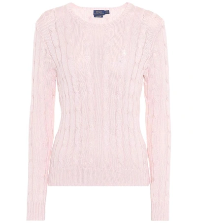 Polo Ralph Lauren Cotton Sweater In Pink