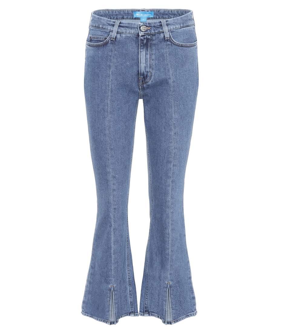 M.i.h Jeans Marty High-rise Flared Jeans In Blue | ModeSens
