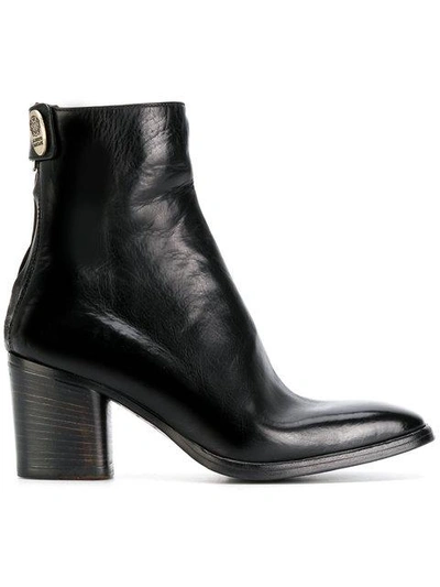 Alberto Fasciani Mid Heel Ankle Boots