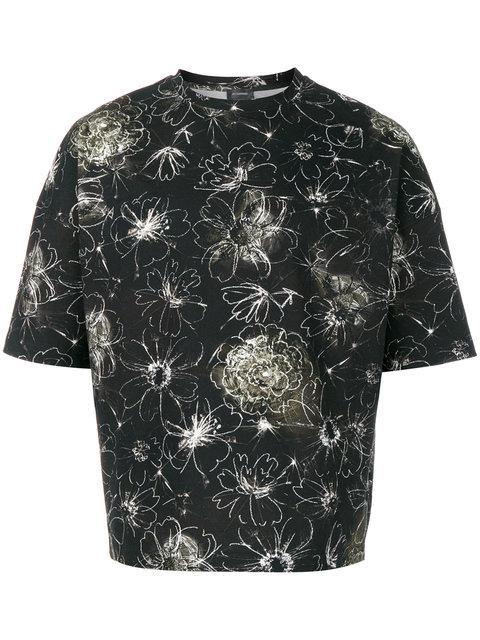 Jil Sander T-shirt Mit Print In Black | ModeSens