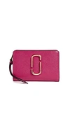 Marc Jacobs Snapshot Compact Wallet In Hibiscus Multi