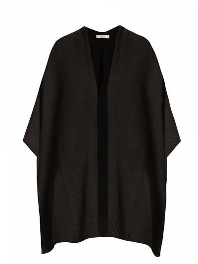 The Row Hern Cashmere Cape In Black