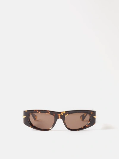 Bottega Veneta Cat-eye Tortoiseshell-acetate Sunglasses In Brown