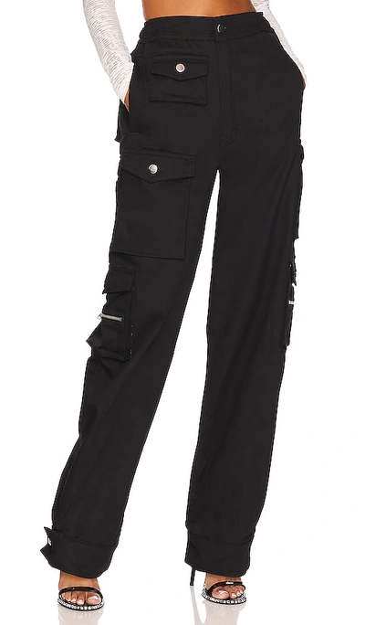 Eb Denim Cargo Trousers In Black