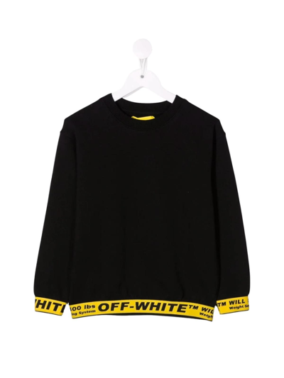 Off-white Kids' Off In Black Yellow