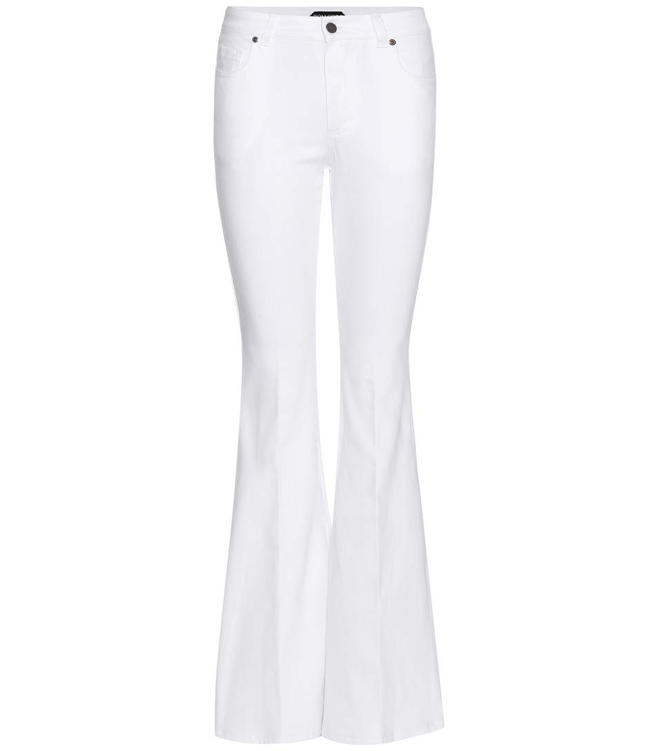 Tom Ford Flared Jeans In White | ModeSens
