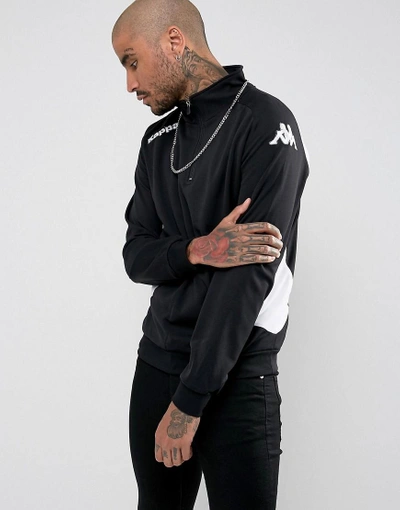 Kappa Foligno Training Sport Half Zip Sweatshirt Black Modesens