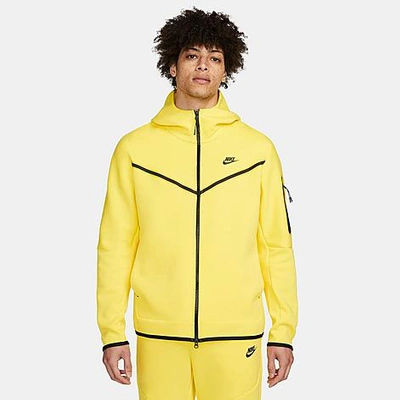 Nike Men's  Sportswear Tech Fleece Full-zip Hoodie In Yellow
