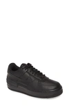 Nike Air Force 1 Shadow Sneaker In Black/ Black/ Black