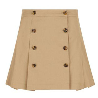 Fendi Kids' Beige Skirt For Girl