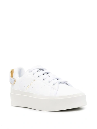 Adidas Originals Stan Smith Bonega Leather Sneakers In White