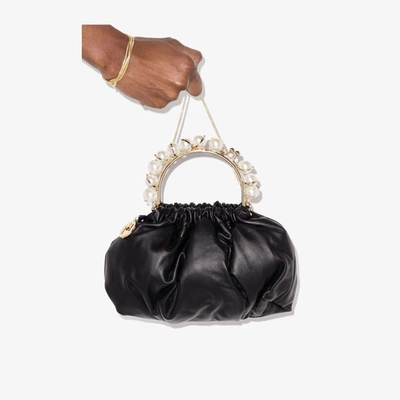 Rosantica Black Explosion Leather Top Handle Bag
