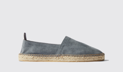 Scarosso Pablo Espadrilles In Grey Suede