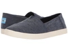 Toms Avalon Slip-on In Navy Nylon Melange