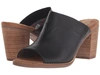 Toms Majorca Mule Sandal In Black Leather
