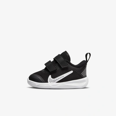 Nike Omni Multi-court Baby/toddler Shoes In Black/white