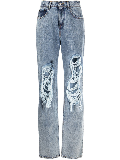 Retroféte Chris Straight-leg Jeans In Blue