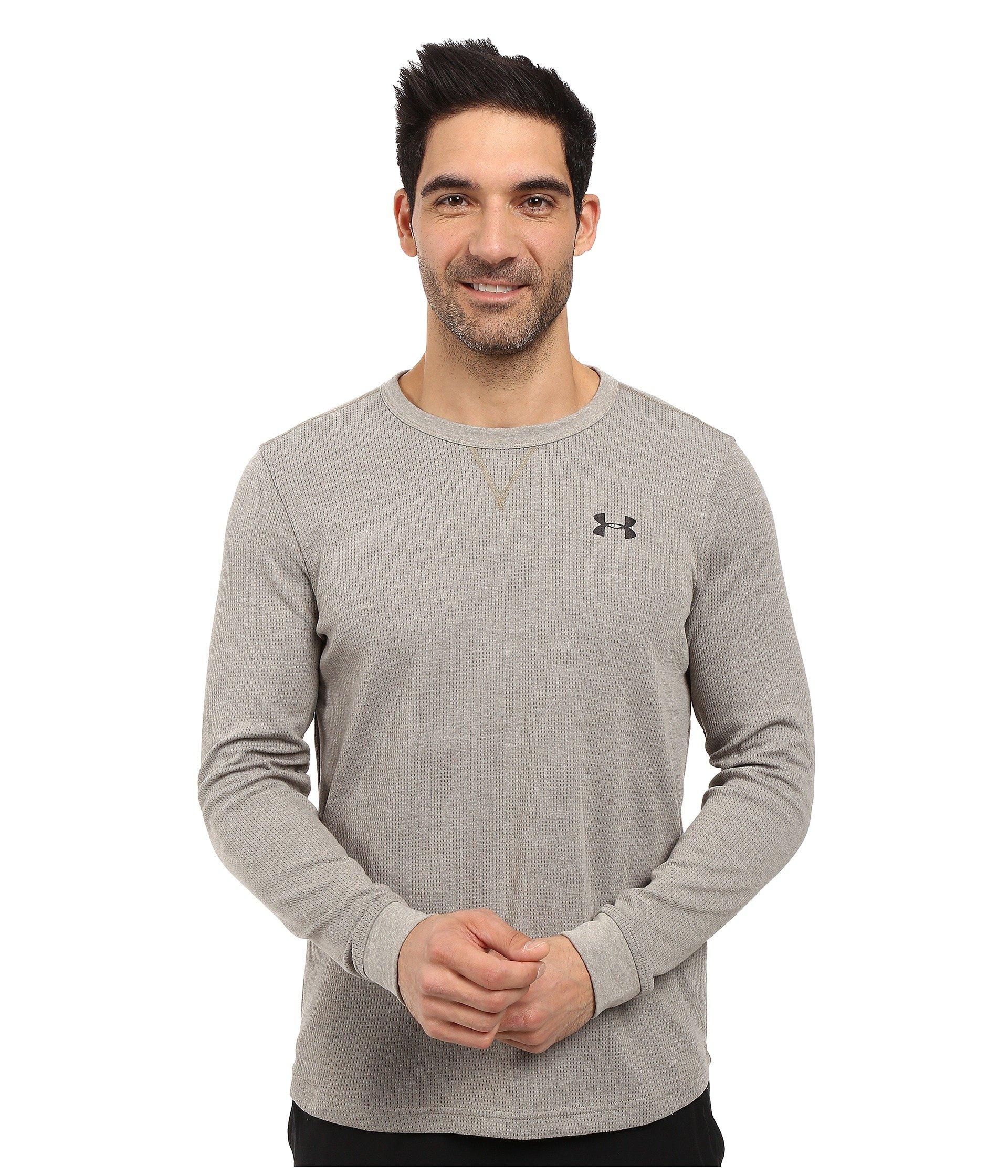 ua waffle crew long sleeve