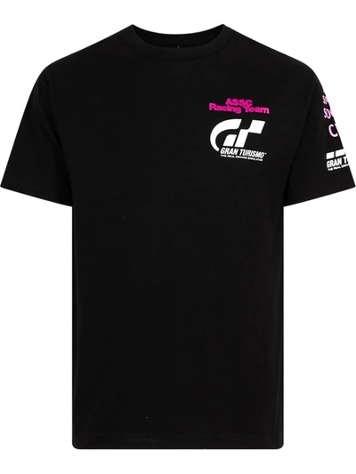 Anti Social Social Club X Gran Turismo Logo T-shirt In Black