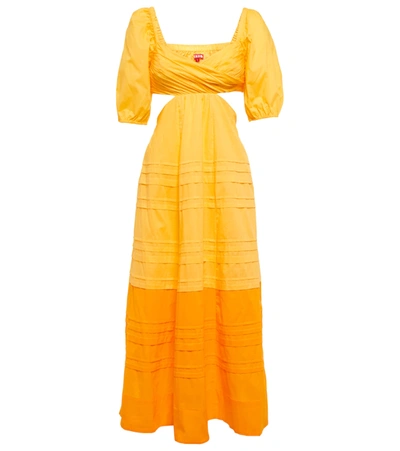 Staud Clothing Womens Yellow Other Materials Dress