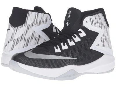 Nike Zoom Devosion In Black/white/metallic Silver | ModeSens