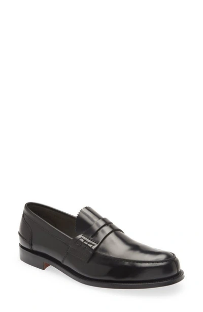 Church's Pembrey Penny-slot Loafers In Black