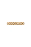 Sethi Couture Regency Diamond Band Ring In Rose Gold