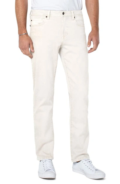 Liverpool Regent Relaxed Straight Leg Jeans In Natural