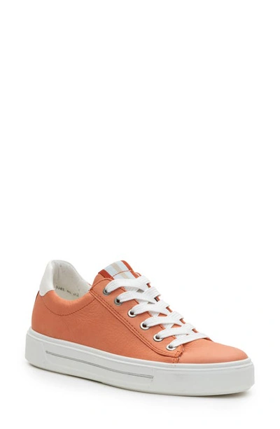 Ara Camden Sneaker In Peach Cervocalf