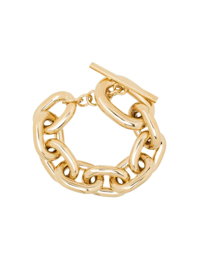 Rabanne Paco  Chain Bracelet In Gold