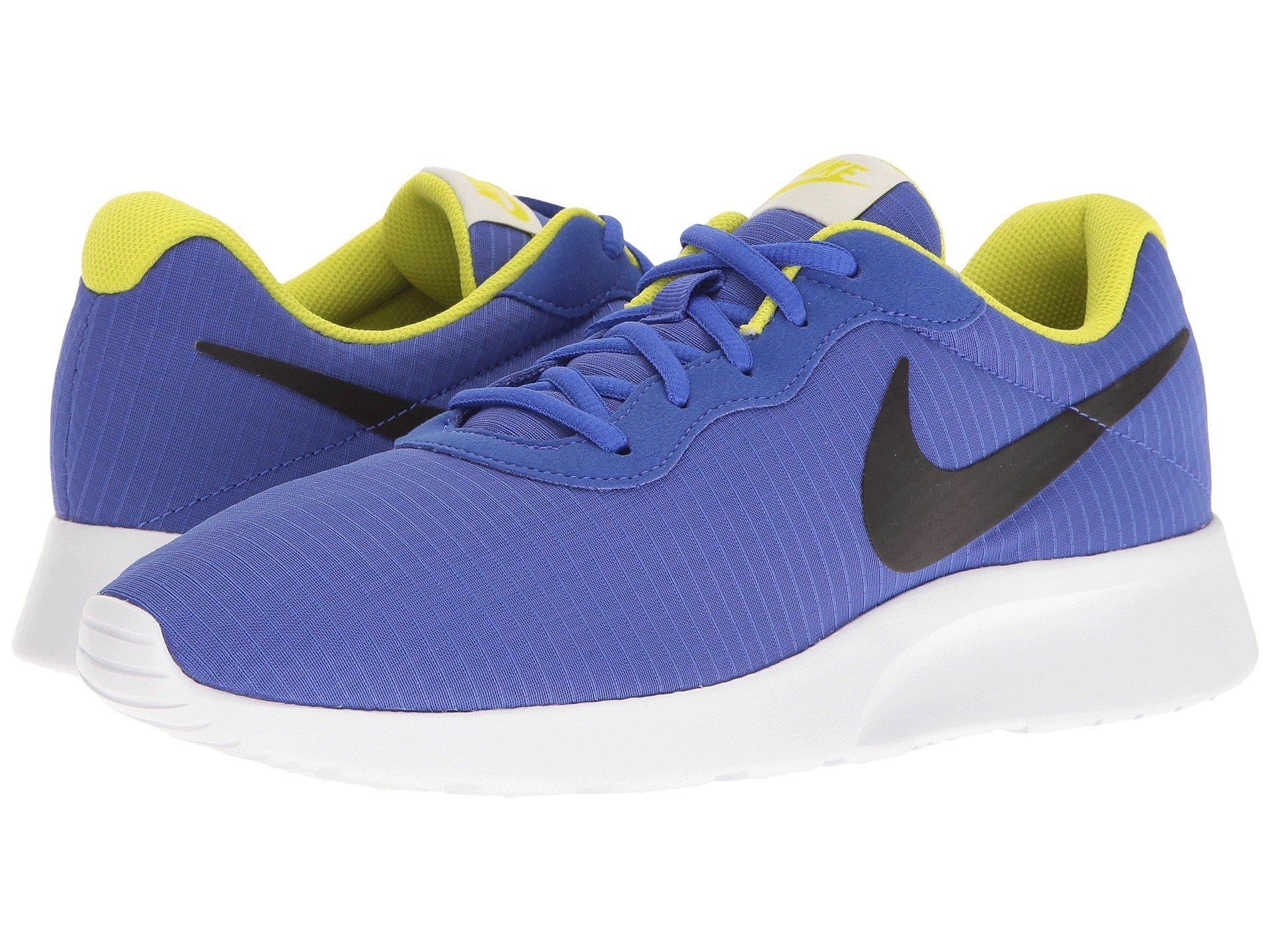 Nike Tanjun Premium In Paramount Blue/white/light Bone/black | ModeSens