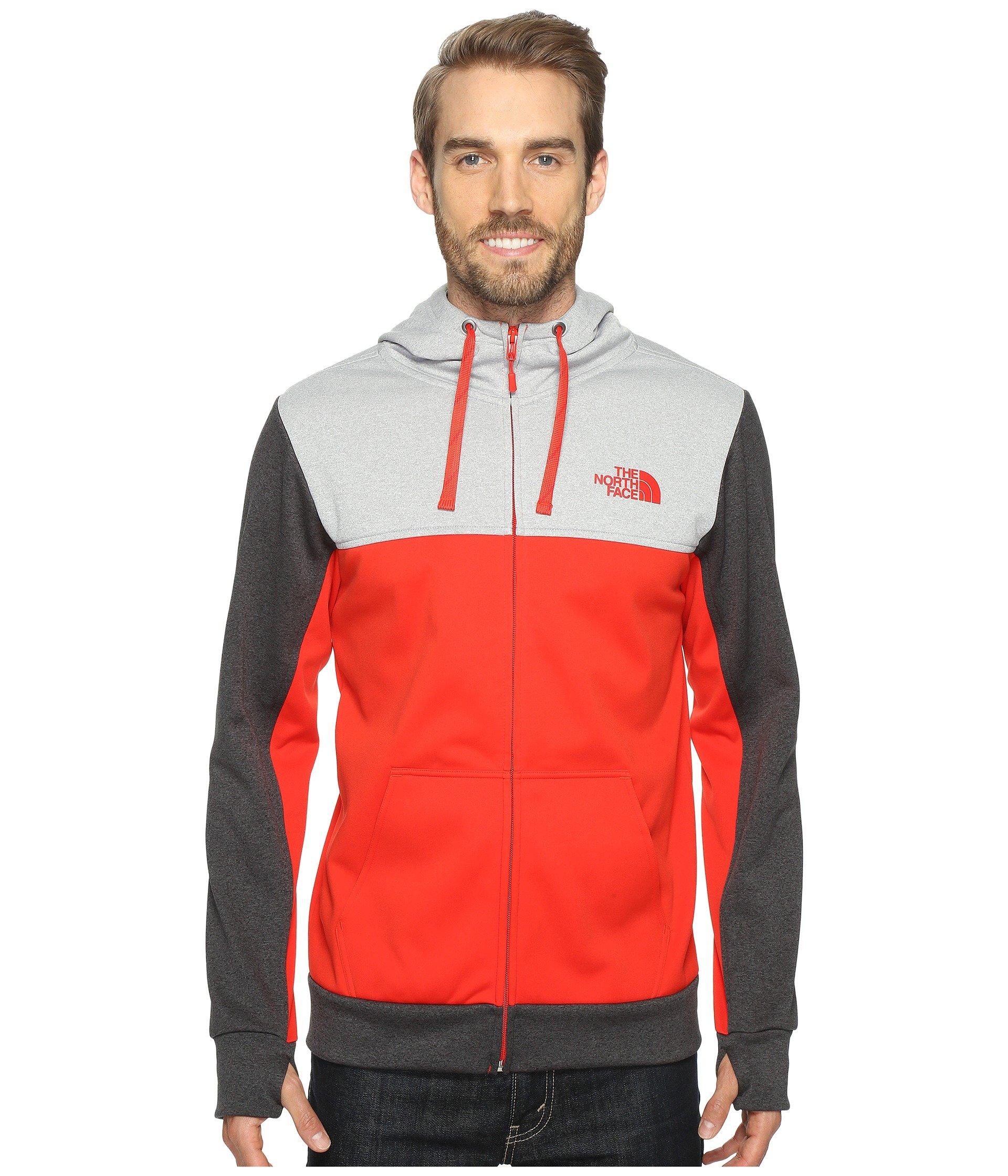 the north face colorblock hoodie