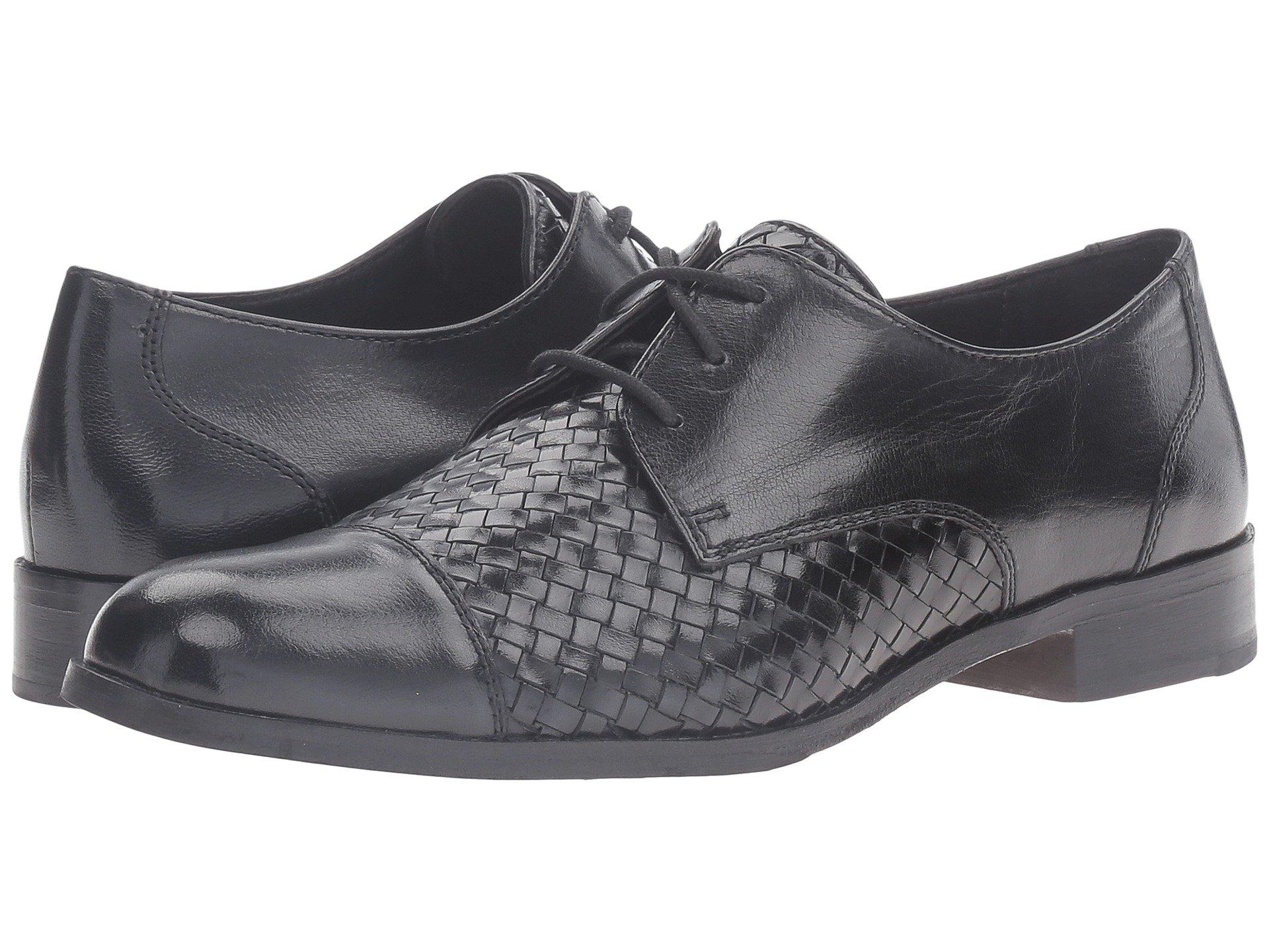 cole haan woven leather jagger oxfords
