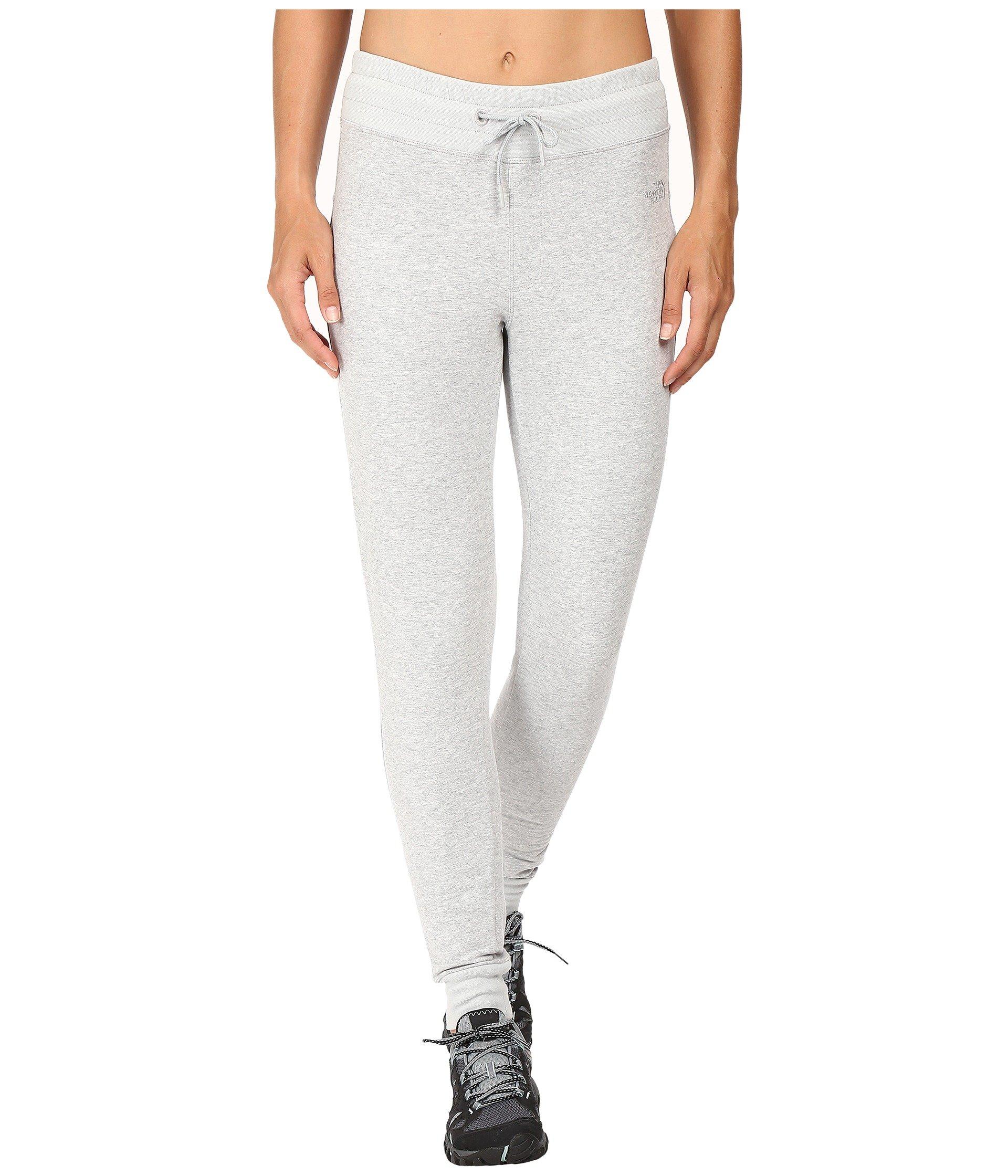 north face grey track pants
