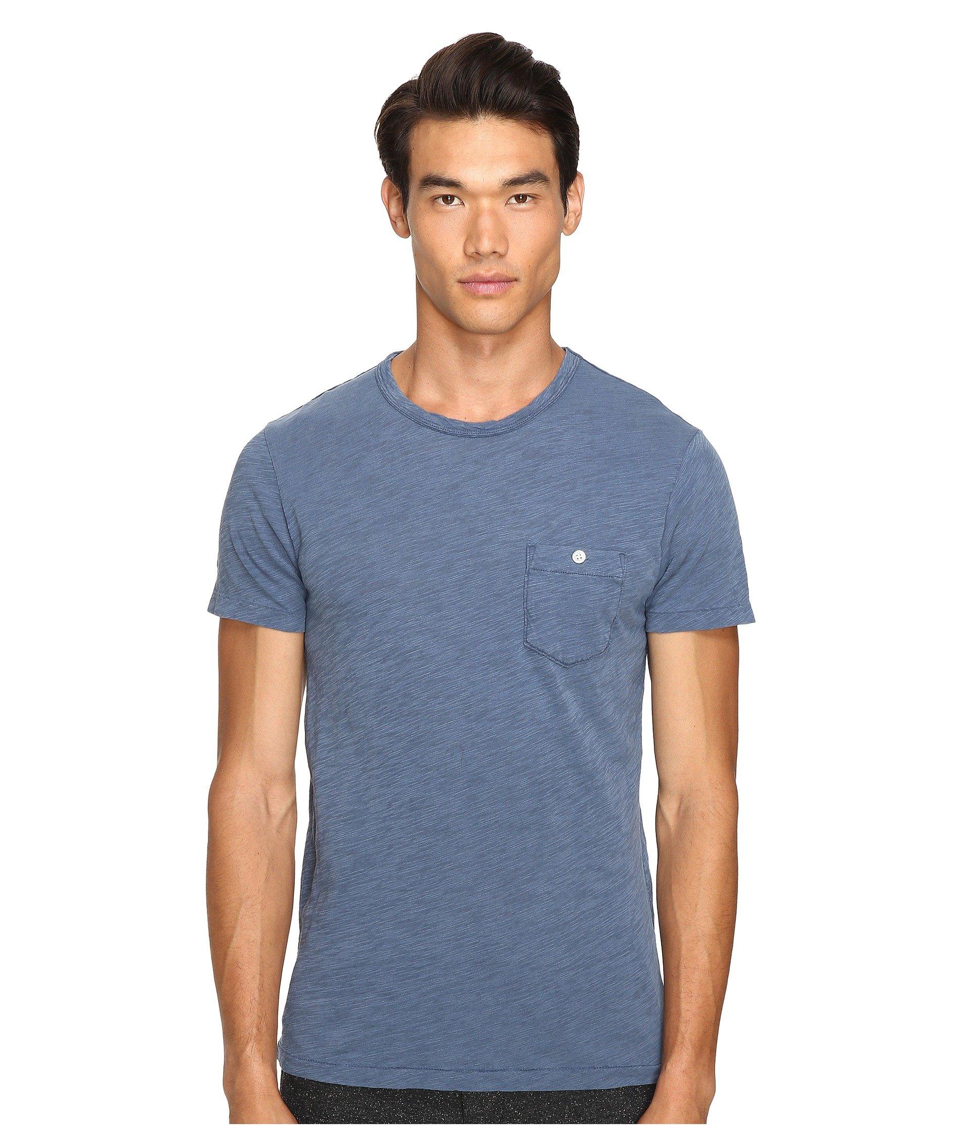 Todd Snyder Classic Pocket T-shirt In Washed Royal | ModeSens