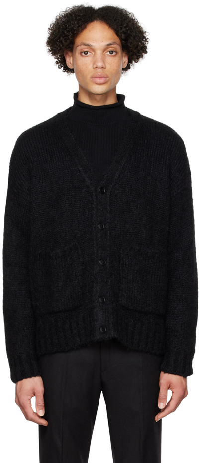 Filippa K M. Raymond Mohair Cardigan In Black