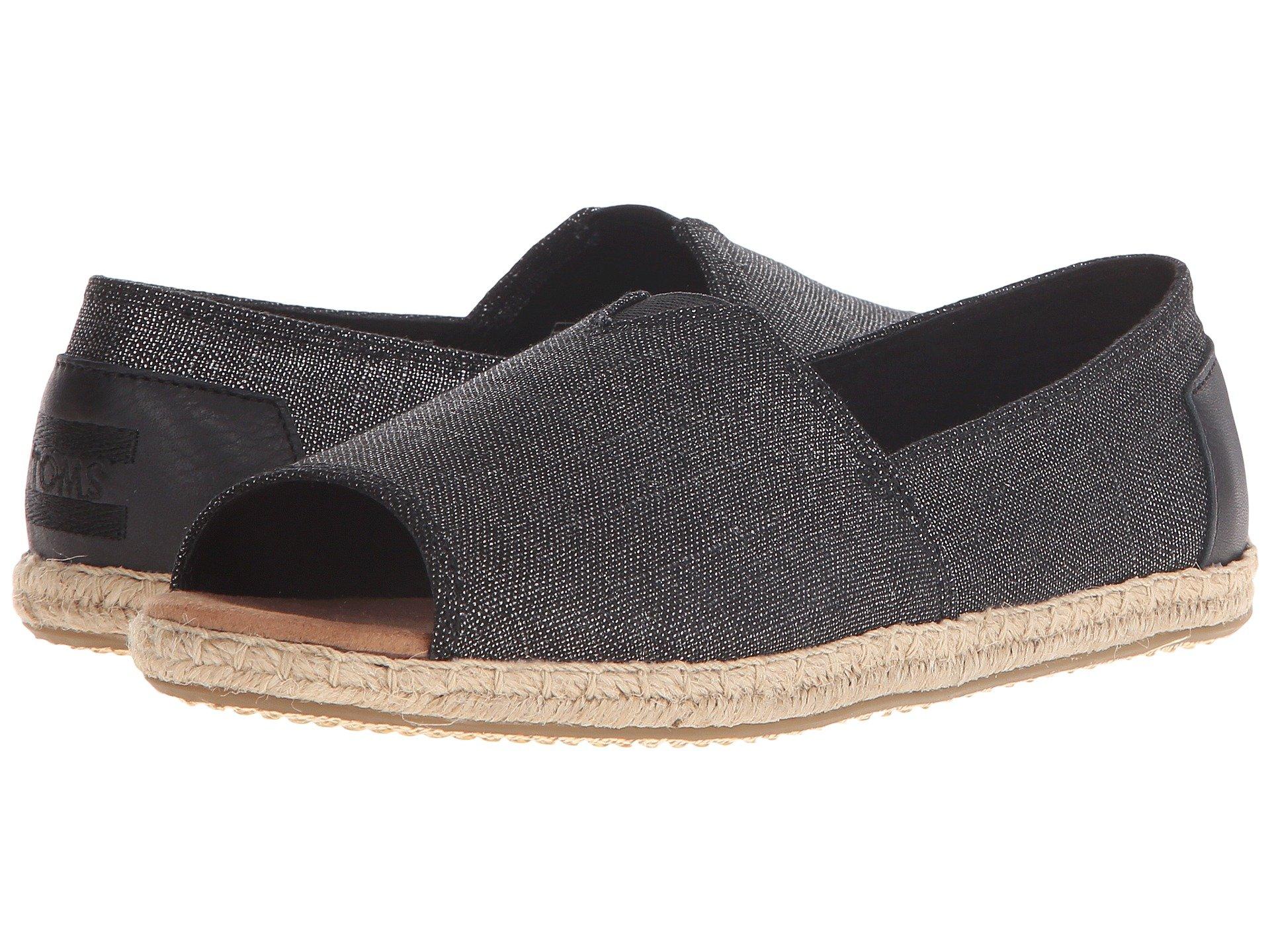 toms black metallic