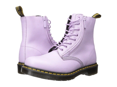 Dr. Martens Pascal W/ Zip 8-eye Boot, Orchid Purple Aunt Sally | ModeSens