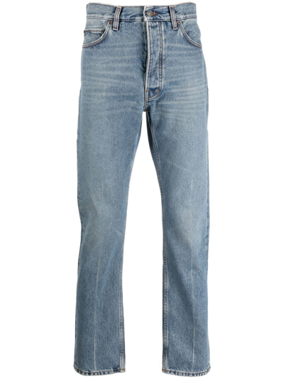 Haikure Light-wash Straight-leg Jeans In Blu