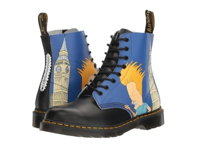 Dr. Martens Beavis And Butt-head Pascal In Black/white B&b London  Backhand/smooth | ModeSens