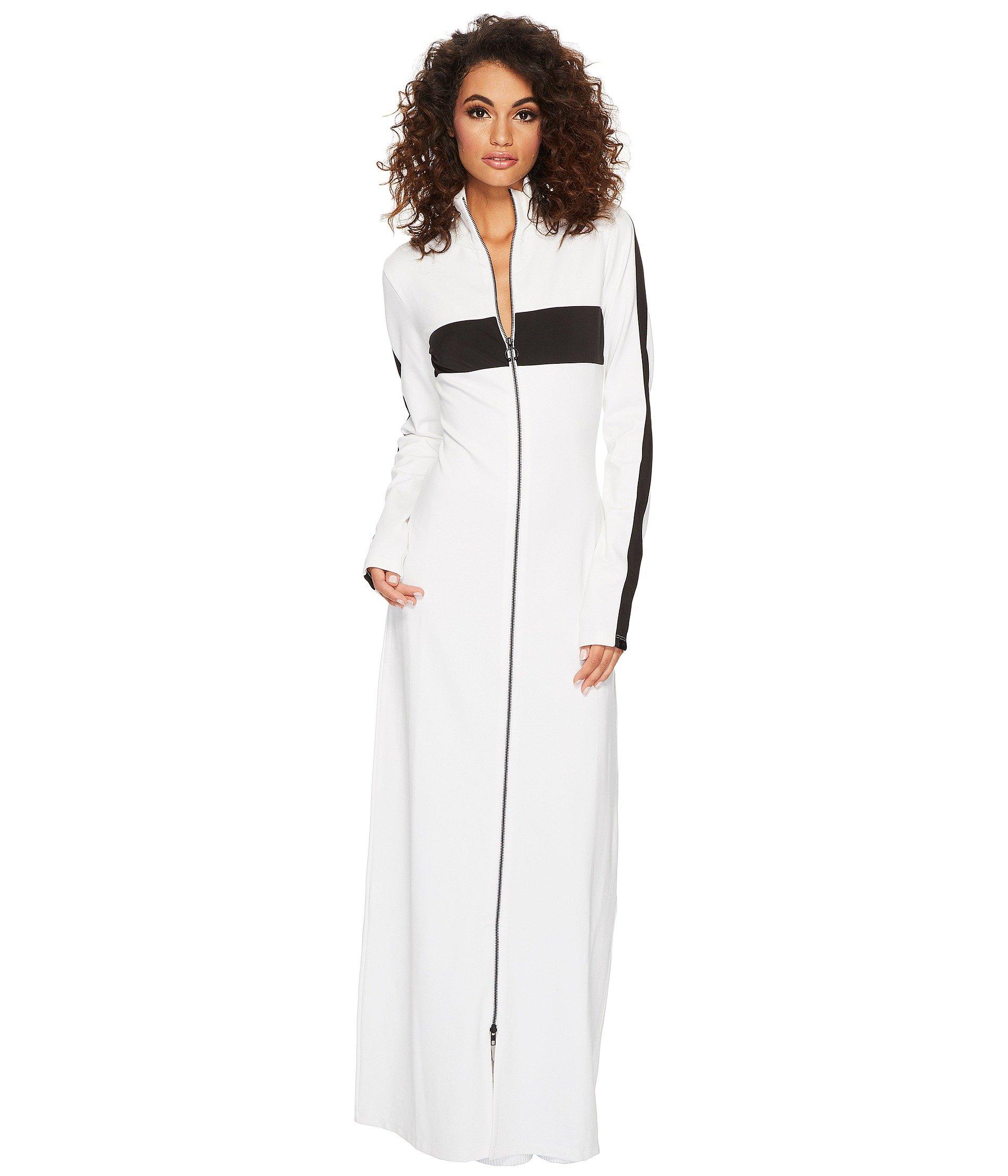 puma fenty mock neck maxi dress