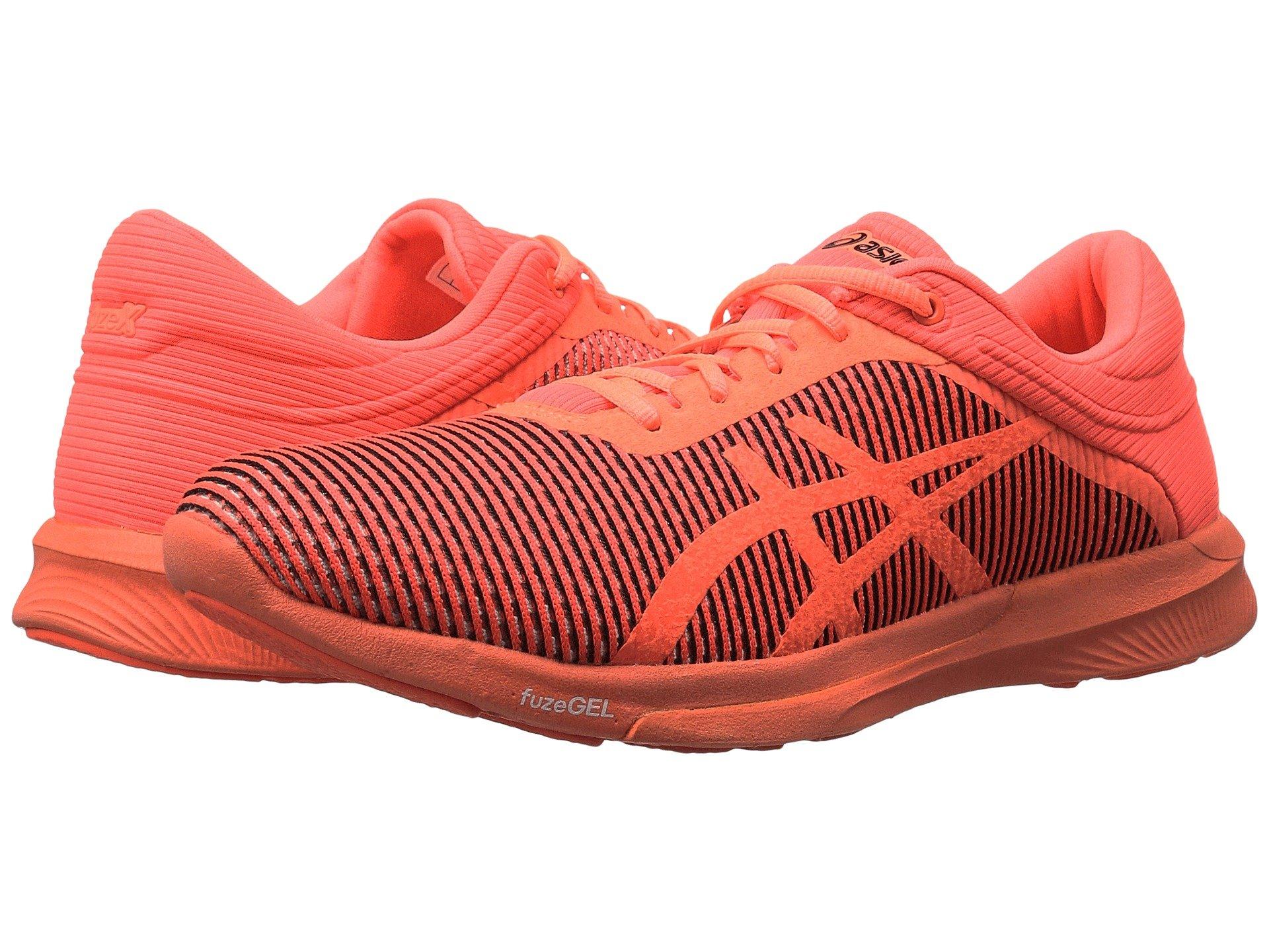 asics flash coral
