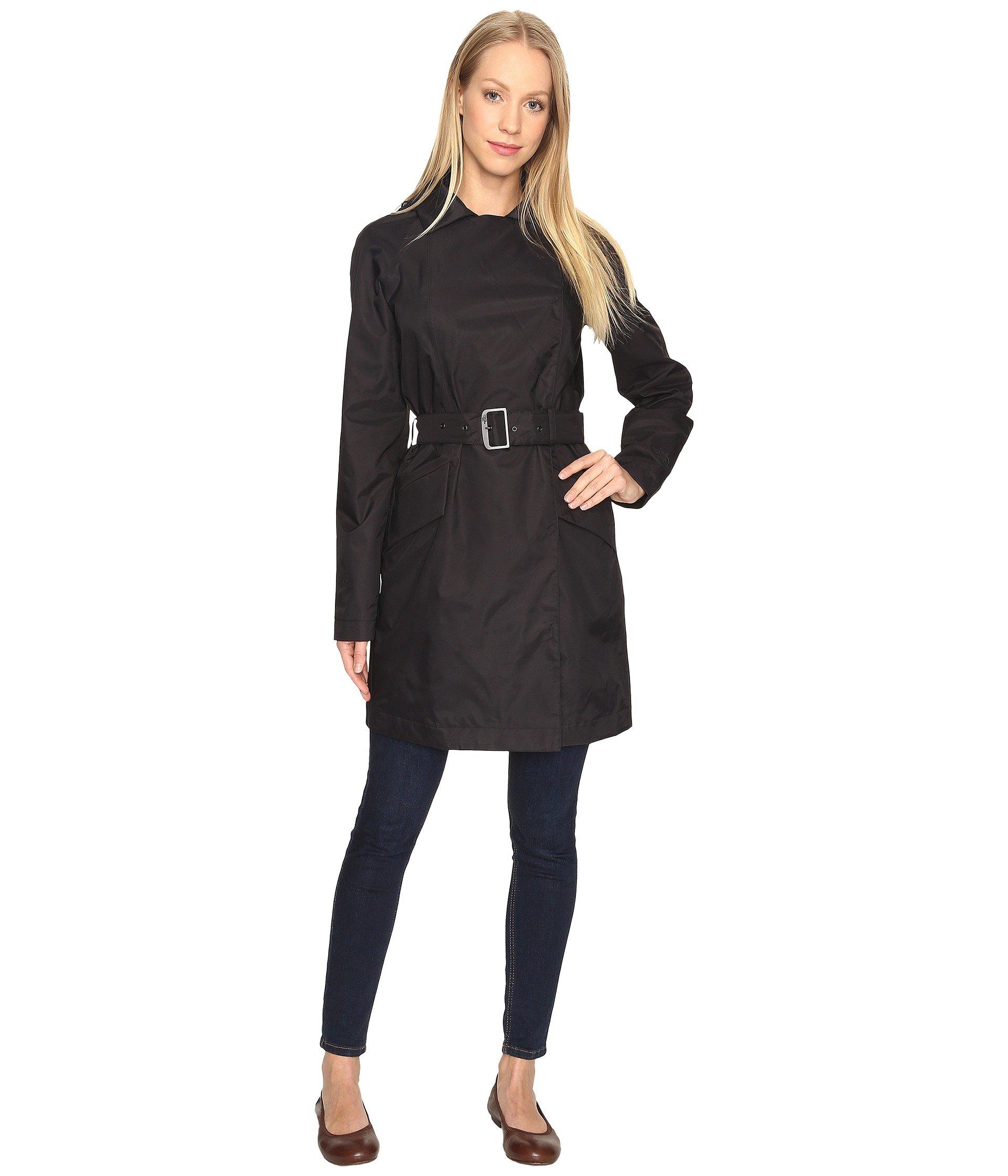 north face trench coat
