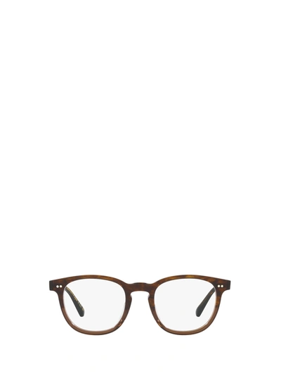 Oliver Peoples Ov5480u Sedona Red/taupe Gradient Glasses In Brown