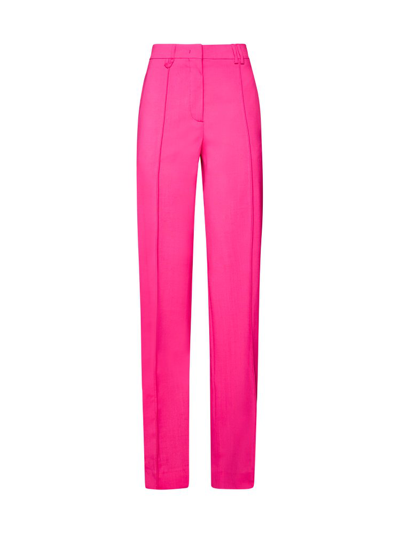 Jacquemus Le Pantalon Camargue Stretch-wool Trousers In Pink